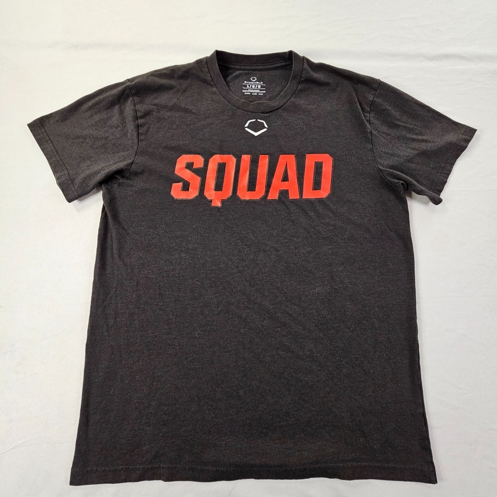 Evoshield Baseball Squad Black‎ Short Sleeve T-Shirt Men's L